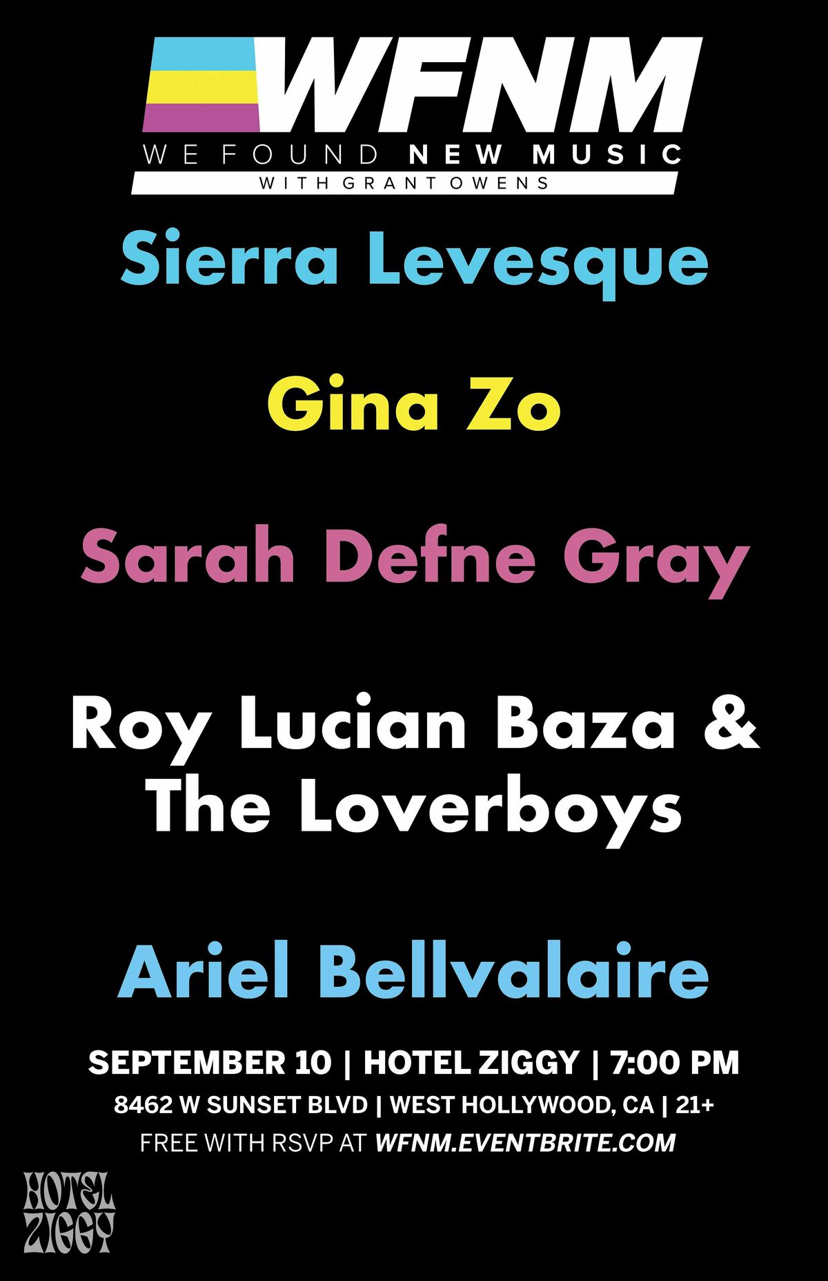 Sierra Levesque\/Gina Zo\/Sarah Defne Gray\/Roy Lucian Baza \/Ariel Bellvalaire
