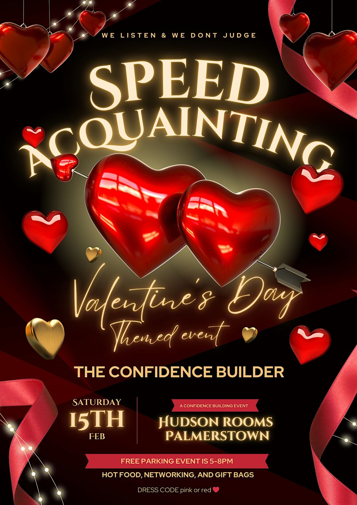 Speed acquainting valentines event