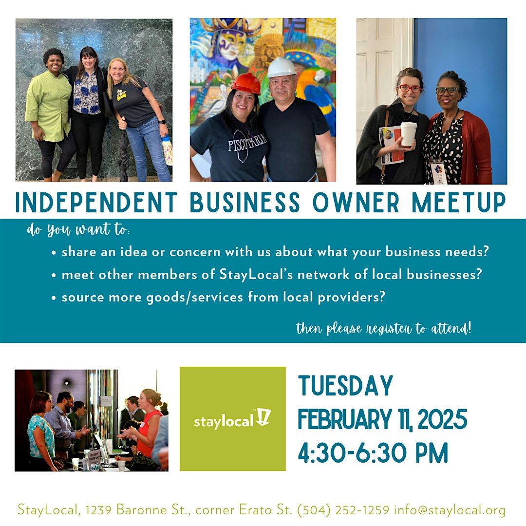 Indie Biz Owner Meetup