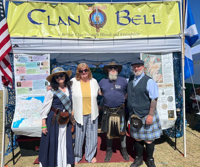CBNA tent at Prescott Highland Games & Celtic Faire