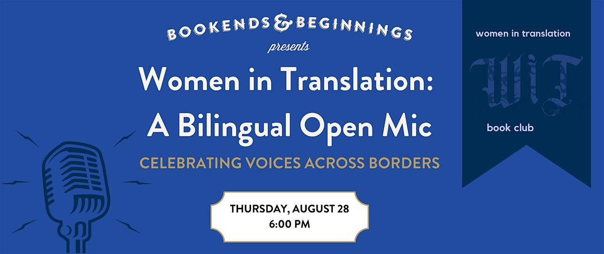 Women in Translation: A Bilingual Open Mic