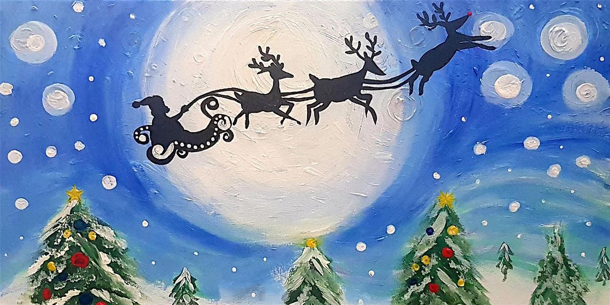 Paint A Reindeer Christmas Night, London