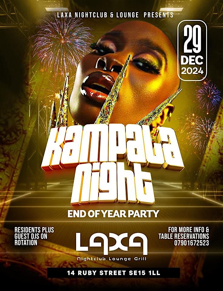 KAMPALA NIGHT END OF YEAR  PARTY