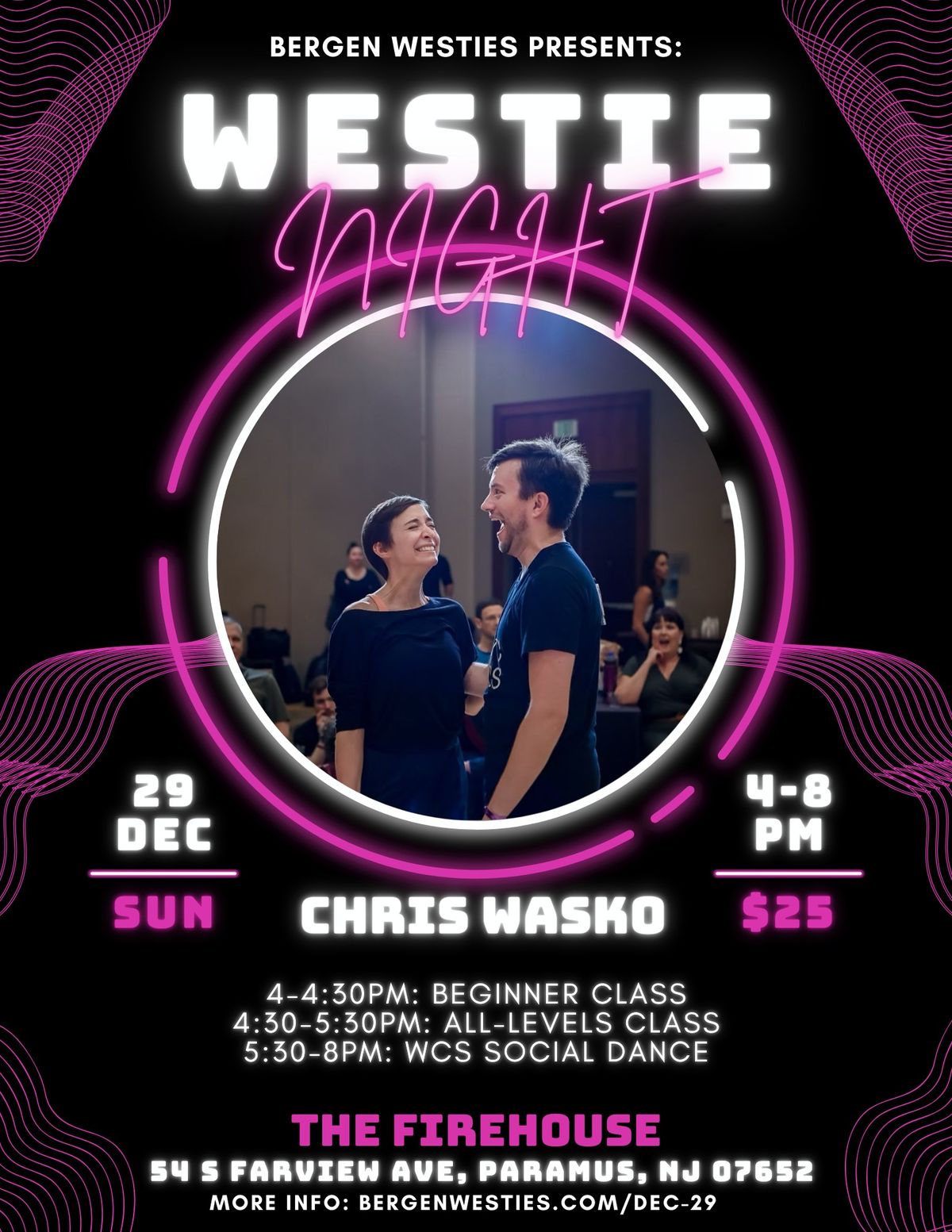 Westie Night in Paramus with Chris Wasko