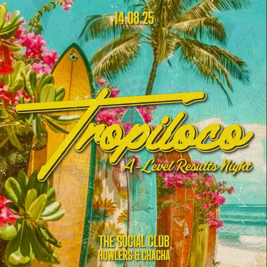 Tropiloco Newcastle \/\/ A-level Results Night