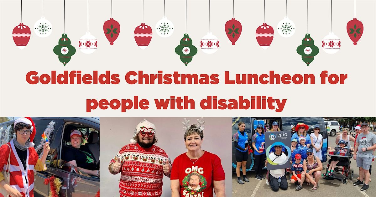 Goldfields Christmas Luncheon for people with disability