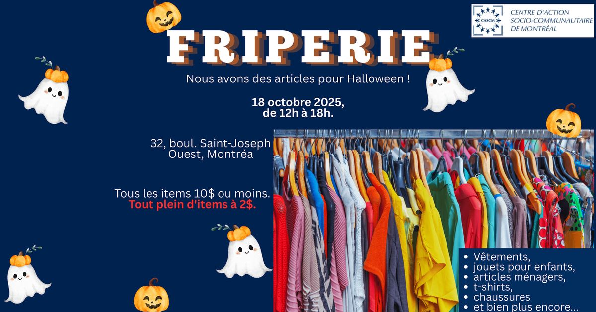 Friperie - Articles pour Halloween