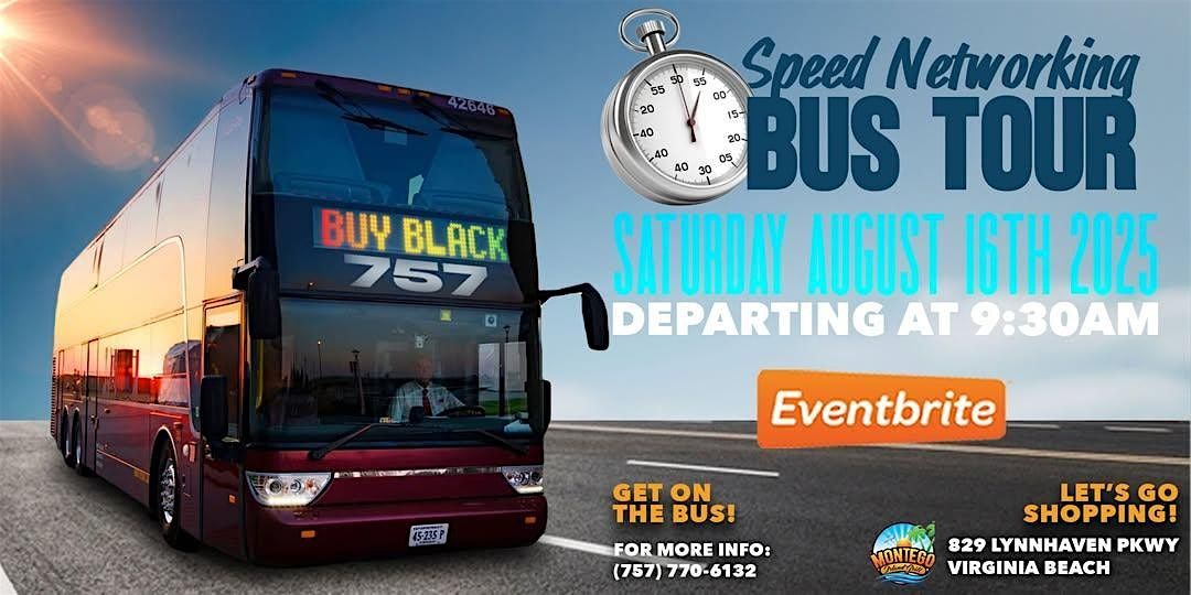 Speed Networking Bus Tour & Shopping