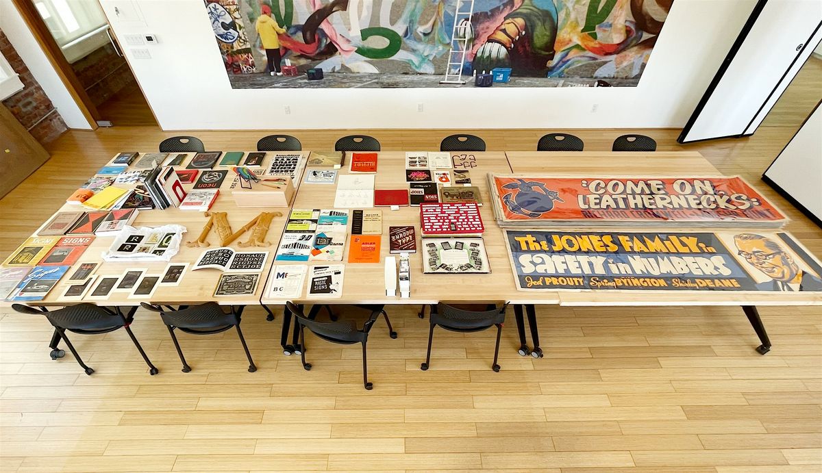 Letterform Archive Tour for Neon Speaks (Morning)