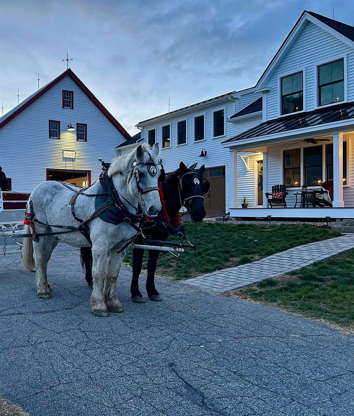 Sleigh and Carriage Rides at Mousam Lake Farm