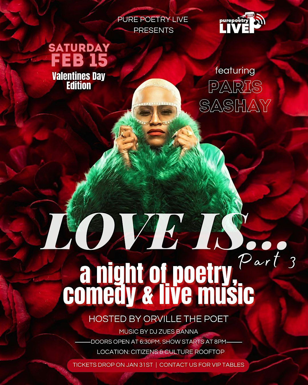 Love Is.. presented by Pure Poetry Live part 3