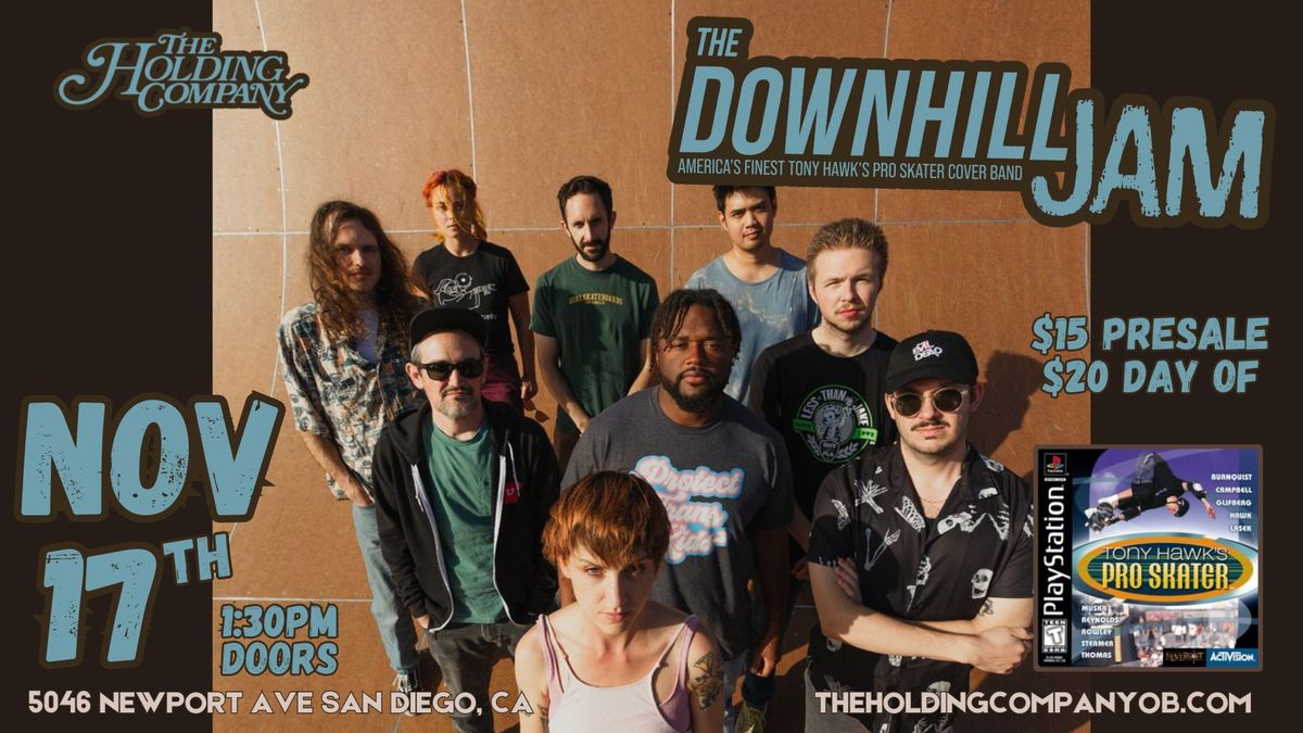 The Down Hill Jam  (Tony Hawk Pro Skater Band) live at The Holding Company