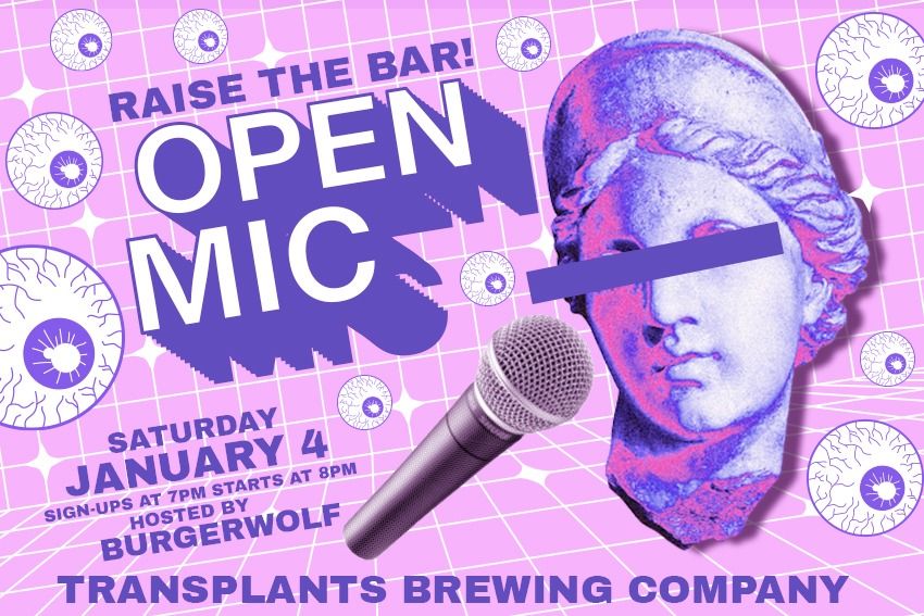 Raise The Bar Open Mic Night 