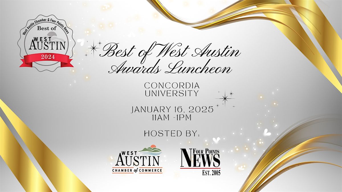 Best of West Austin Awards Luncheon