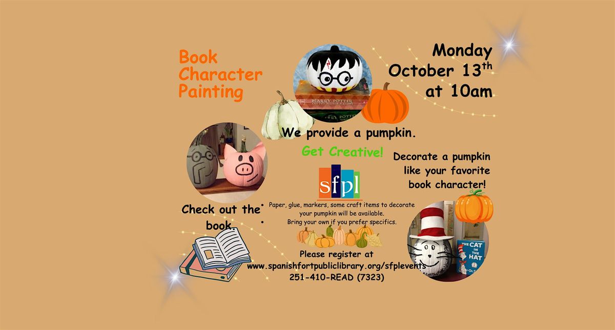 PUMPKIN - Book Character Painting