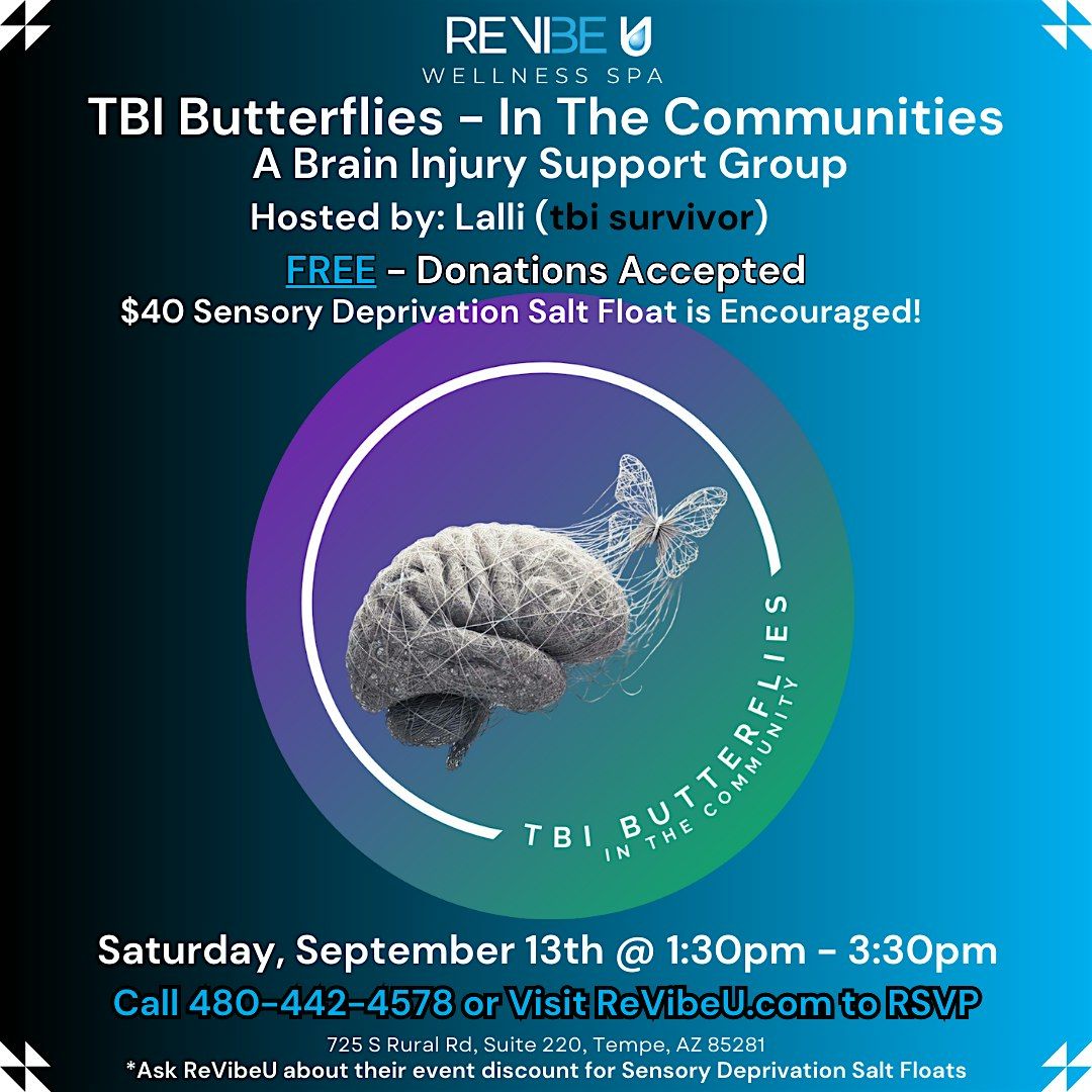 "TBI Butterflies: In The Community" Brain Injury Support Group
