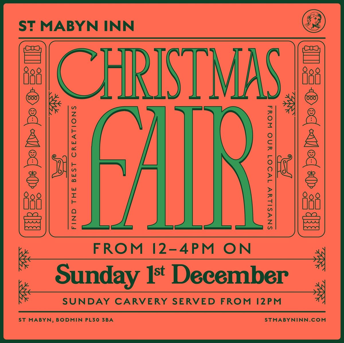 St Mabyn Inn Christmas fair