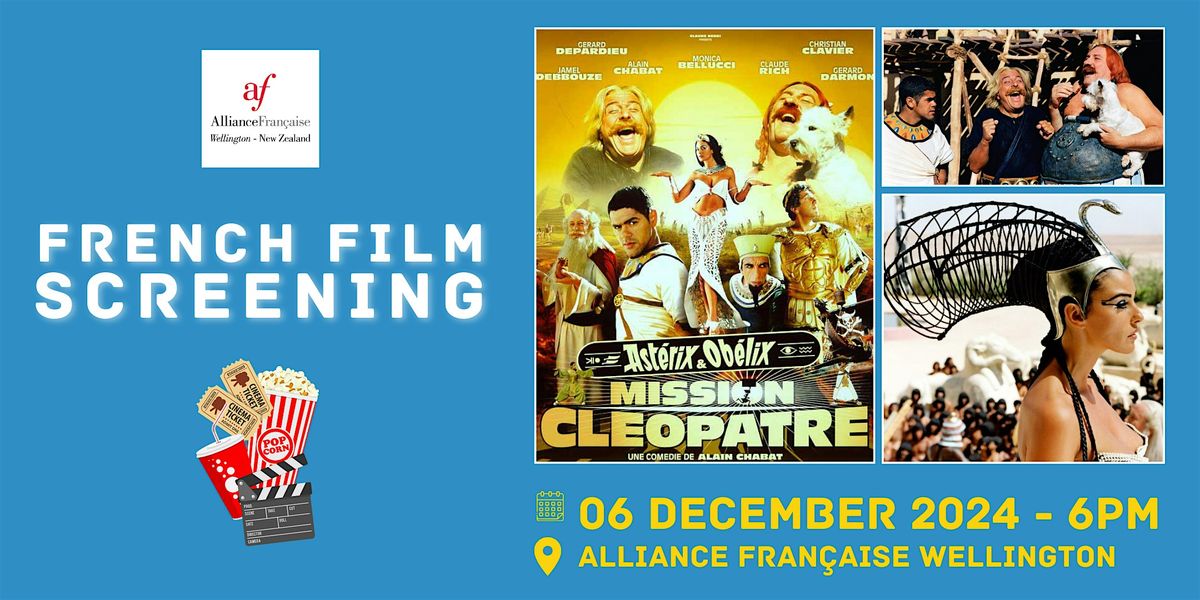 Film Screening - French Comedy "Asterix and Obelix, Mission Cleopatra"