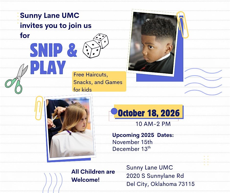 Snip & Play at Sunny Lane UMC
