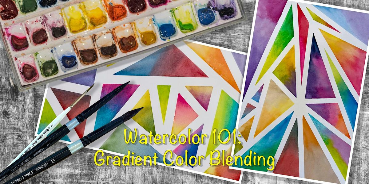 Watercolor 101: Gradient Color Blending!