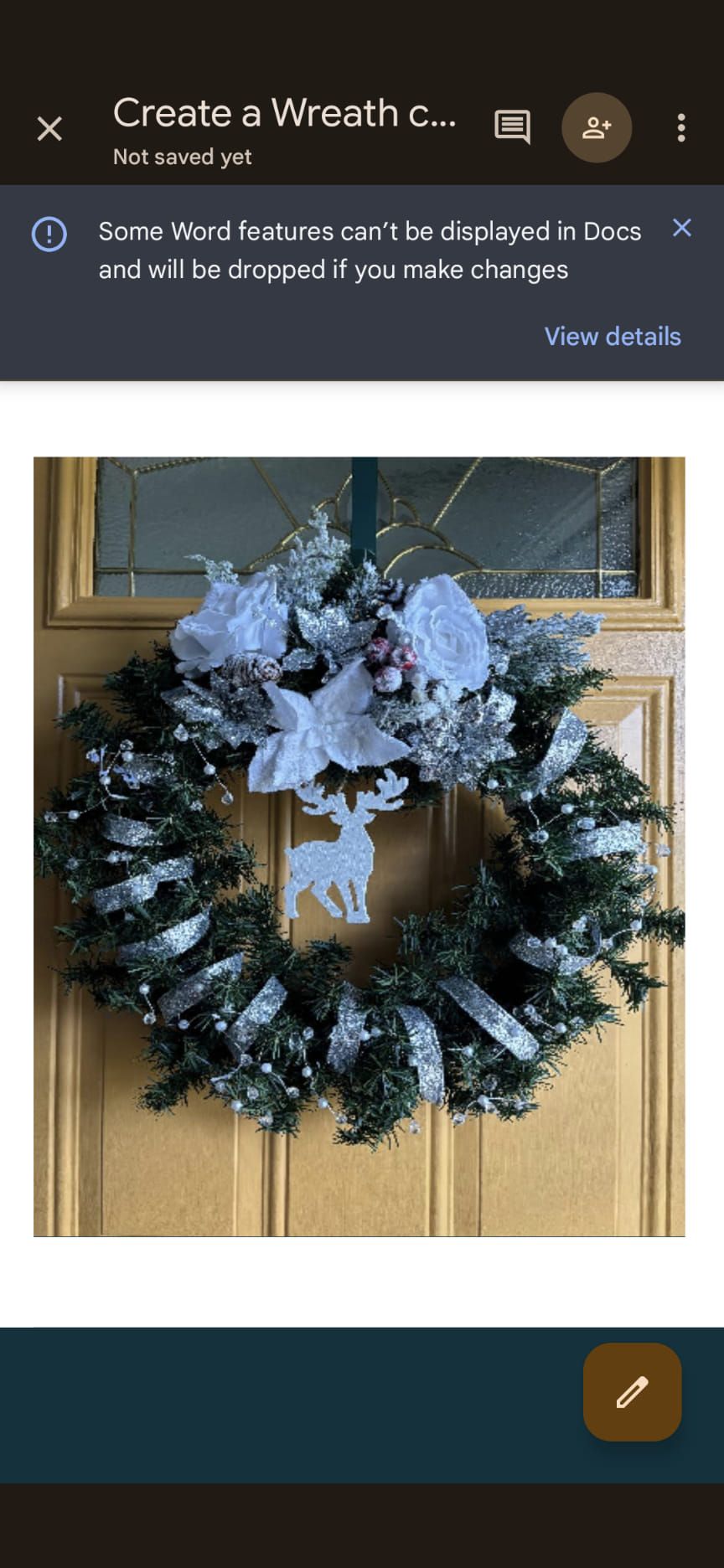 Customized Wreath Event