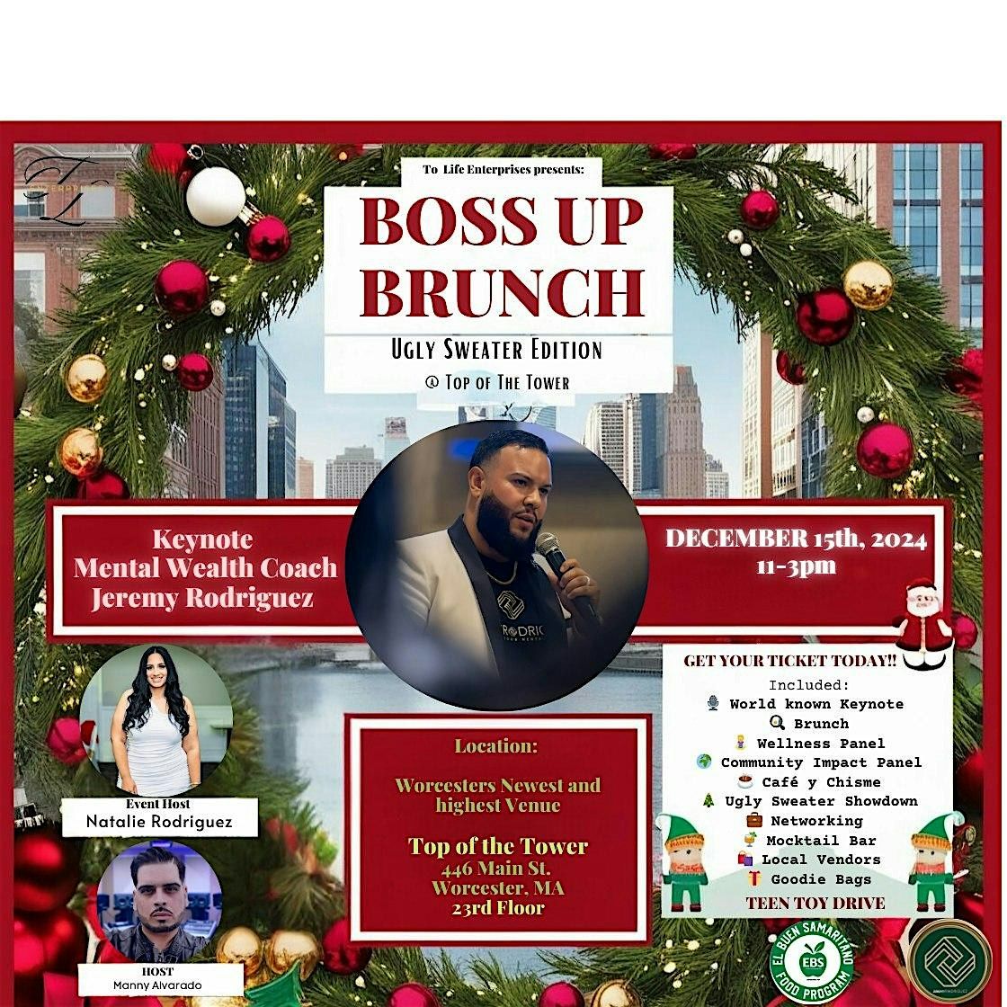 Boss Up Brunch : Ugly Sweater Edition