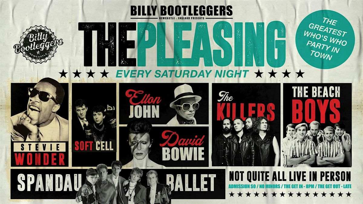 THE PLEASING - EVERY SATURDAY @ BILLY'S