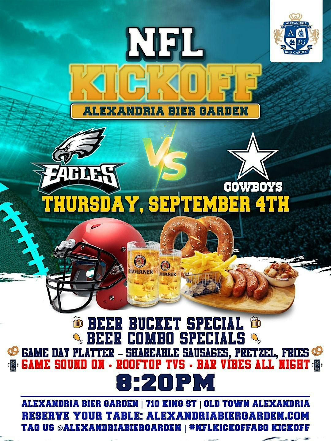 Eagles vs Cowboys NFL Kickoff