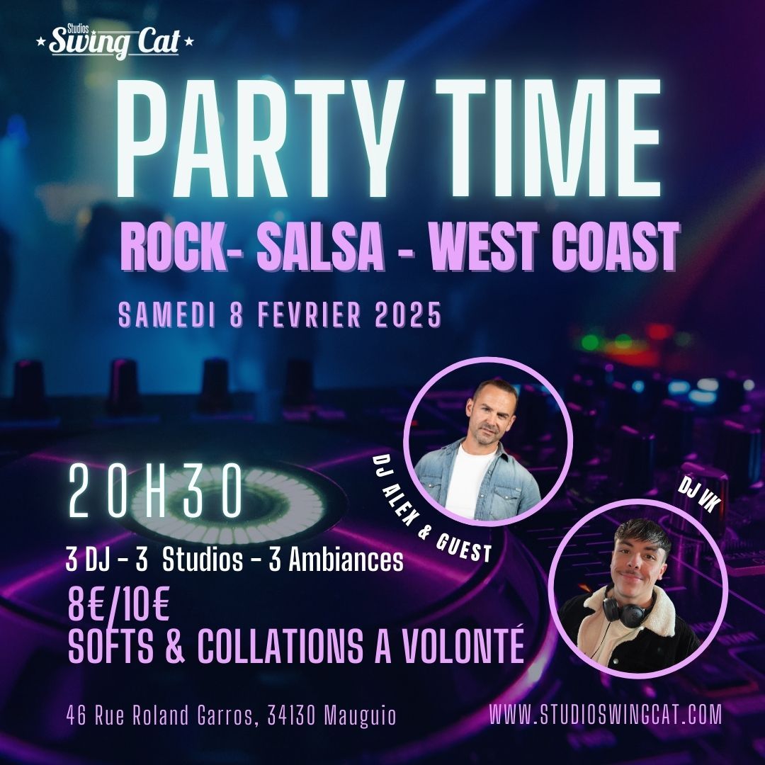 Party Time Rock - Salsa - West Coast 