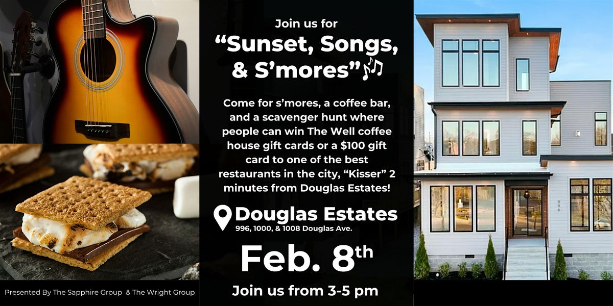 Sunset, Songs, & S'mores at Douglas Estates