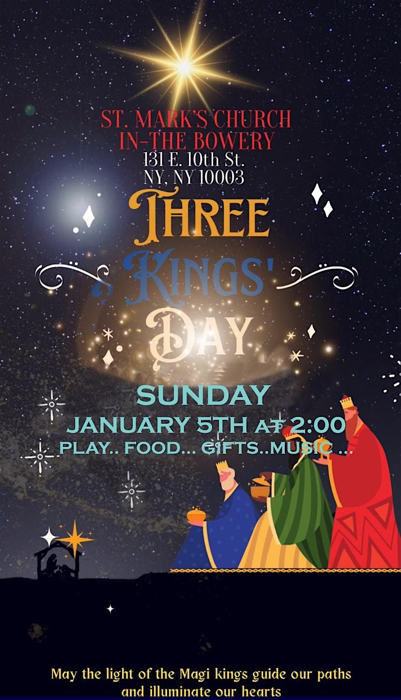 Three Kings Day Play and Celebration