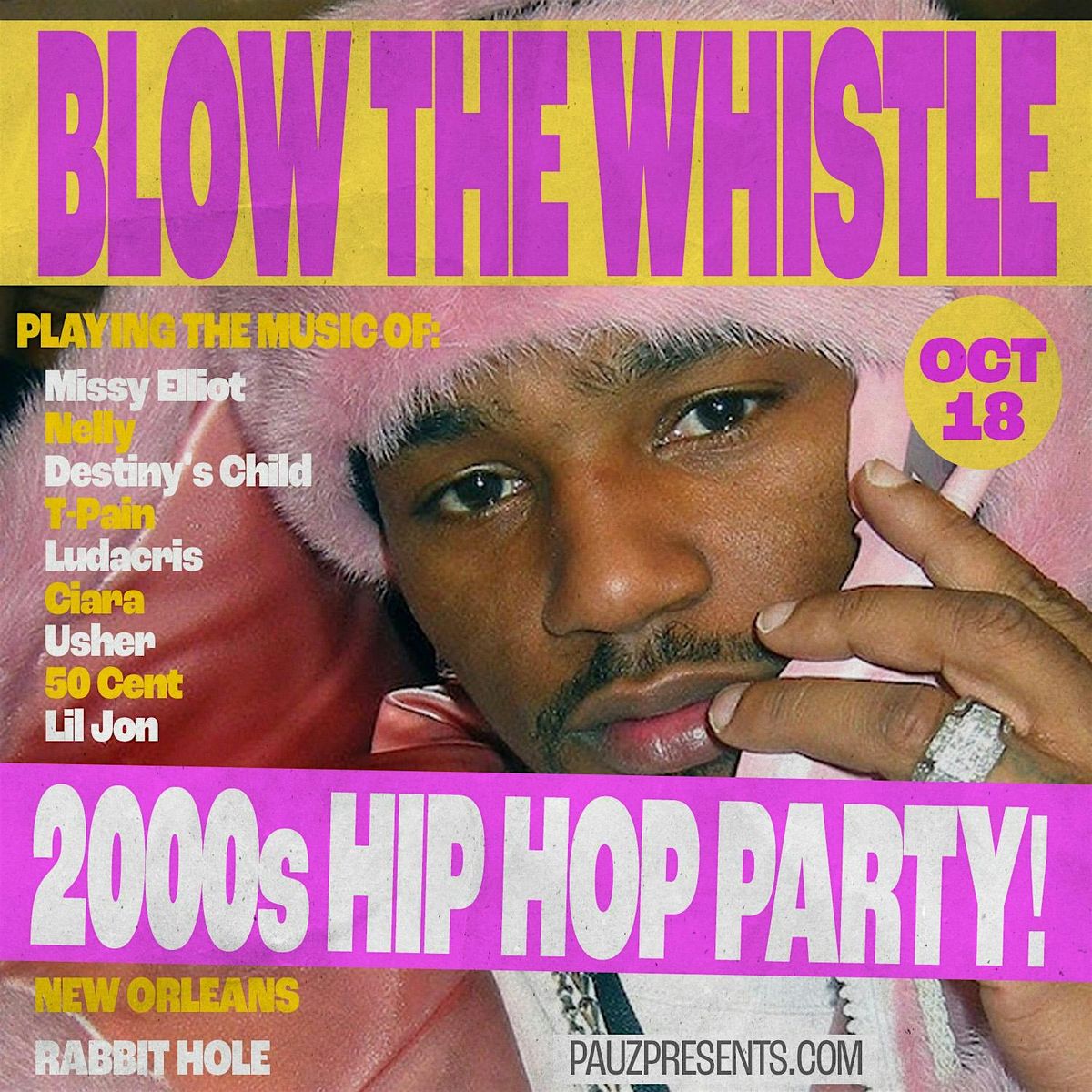 Blow the Whistle (2000's Hip Hop Party!)