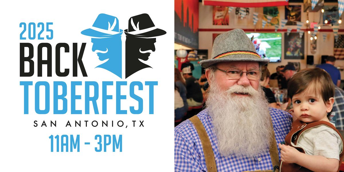 Backtoberfest 2025- 1st Seating & Family Friendly