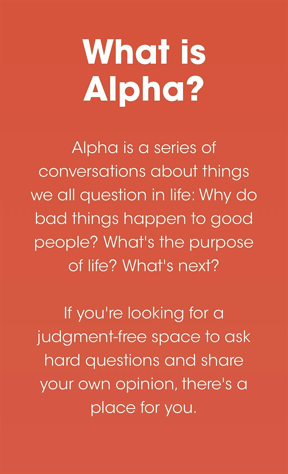 Alpha Course