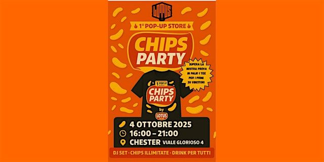 Pop-up Lotus Rome \u201cChips Party\u201d