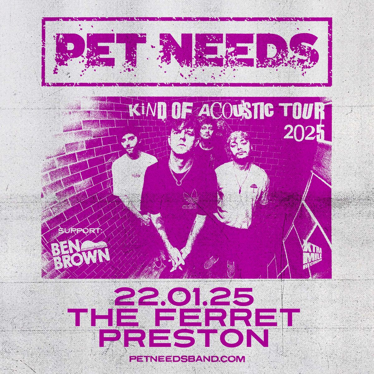 PET NEEDS: Kind of Acoustic Tour | The Ferret, Preston | 22.01.25