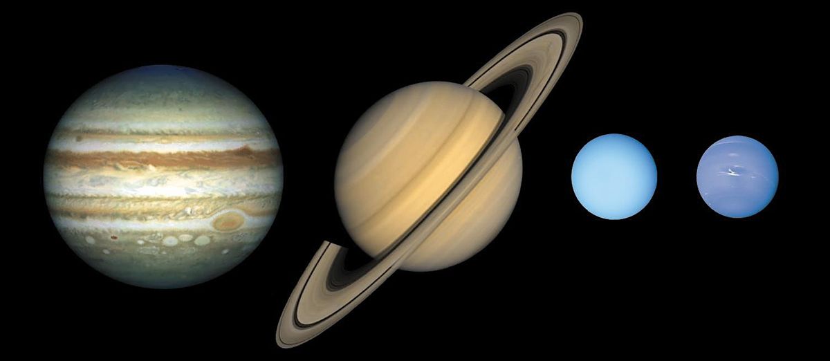 The Gas and Ice Giants