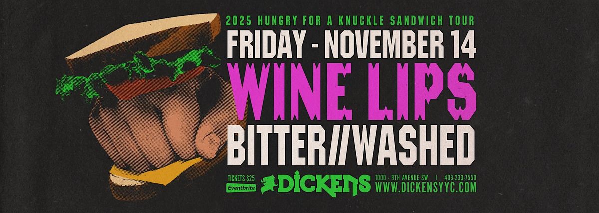 Wine Lips w\/ Bitter Washed