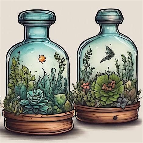 Green Crow-Build Your Own Terrarium Workshop