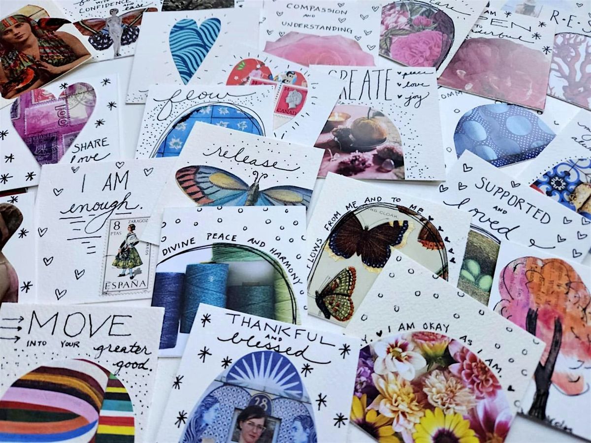 Art for Wellness: Calming Collage with Old Calendars