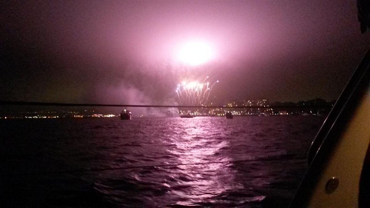 NYE 2025 New Years Fireworks Boat Cruise on San Francisco Bay