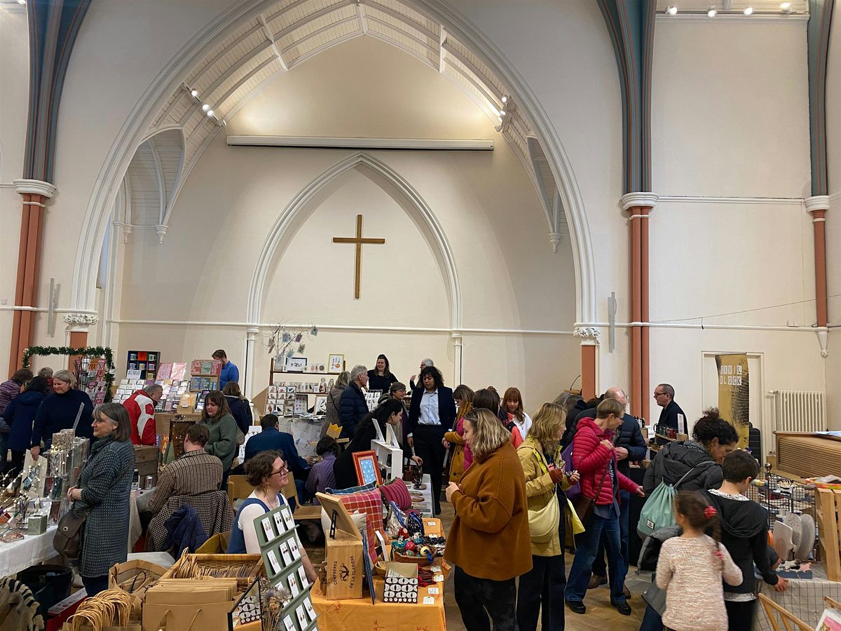 Festive Local Makers Market: Downing Place, Cambridge.