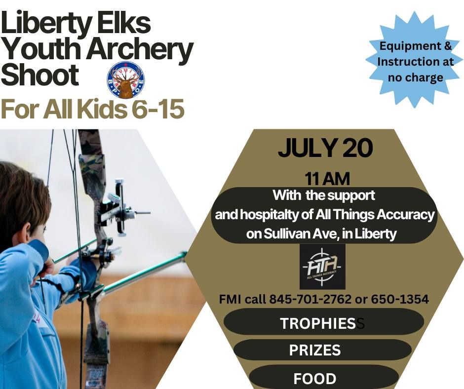 Elks Youth Archery Shoot