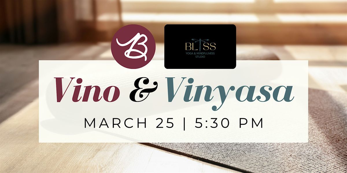 Vino & Vinyasa: A Yoga Class