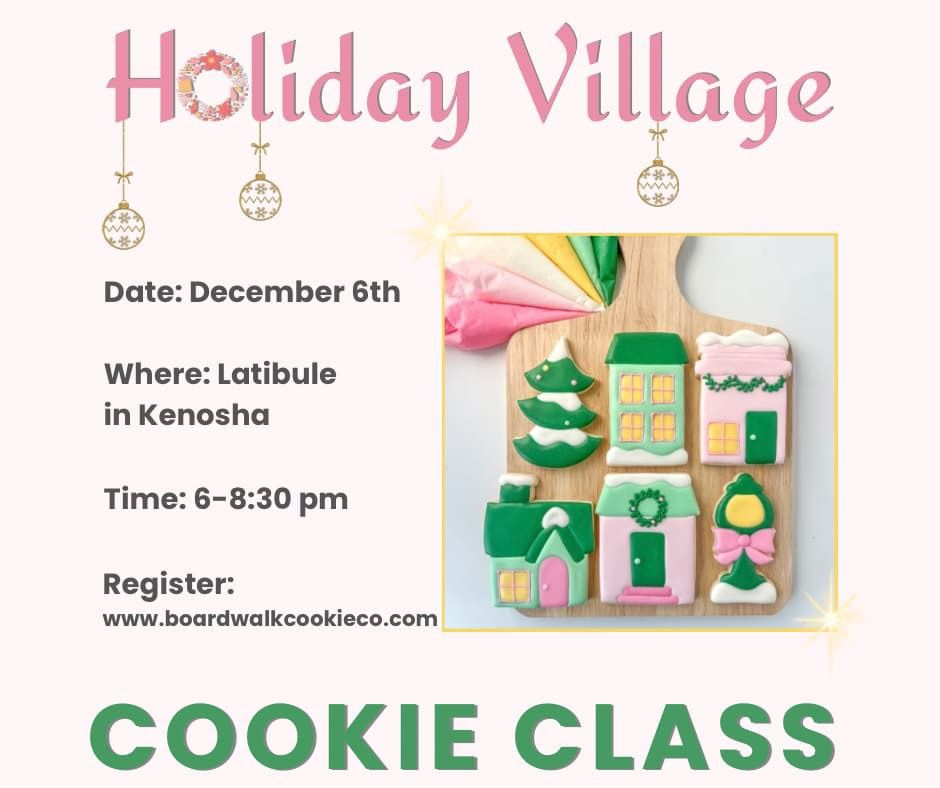 December 6 Christmas Cookie Decorating Class