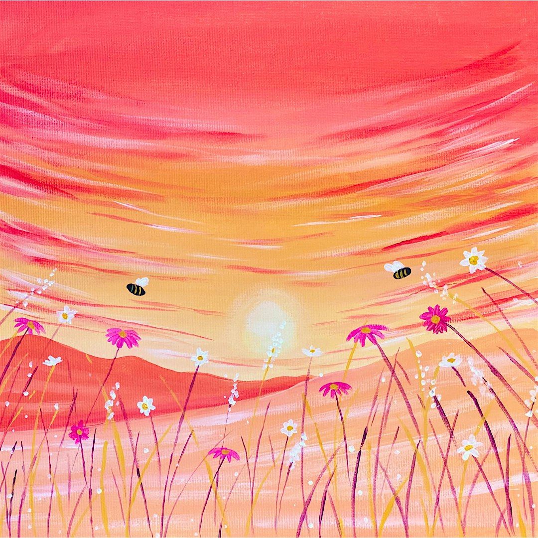 Mother's Day Paint & Unwind at Boston Tea Party, Bristol - "Bees Knees"