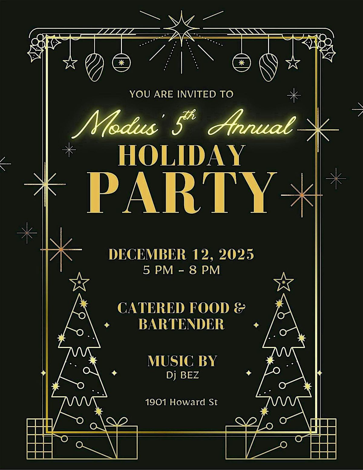 Modus Coworking's 5th Annual Holiday Party!