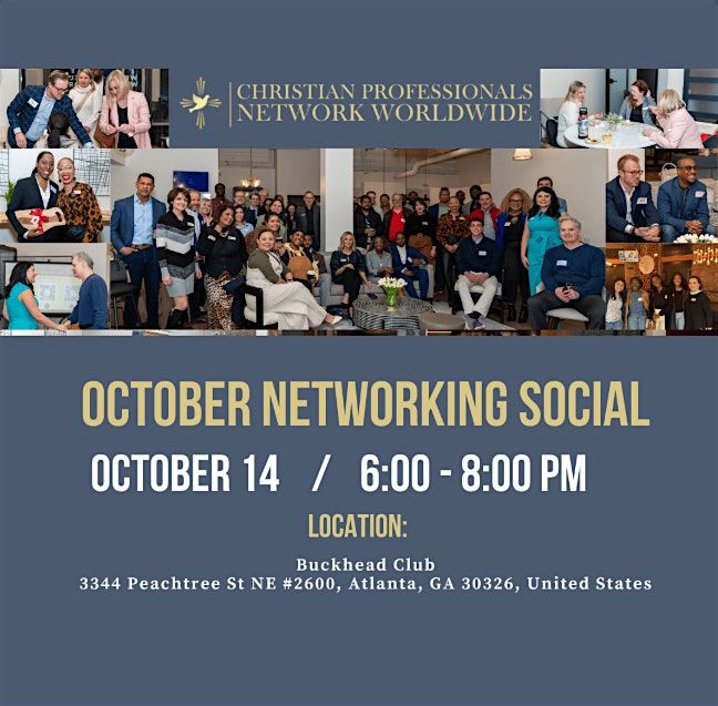 Christian Professionals Network October Networking Social
