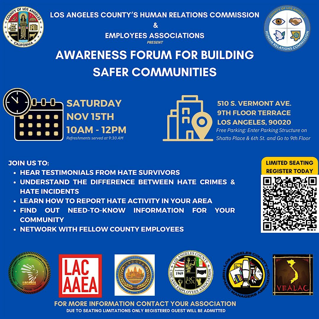 AWARENESS FORUM FOR BUILDING SAFER COMMUNITIES