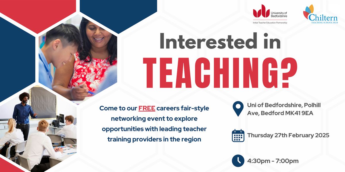 Interested in Teaching? Careers fair